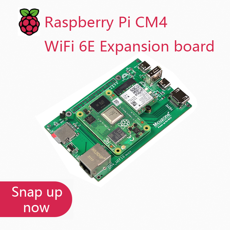 Raspberry Pi Keyboard - Carte d'extension WiFi 6 6E basée