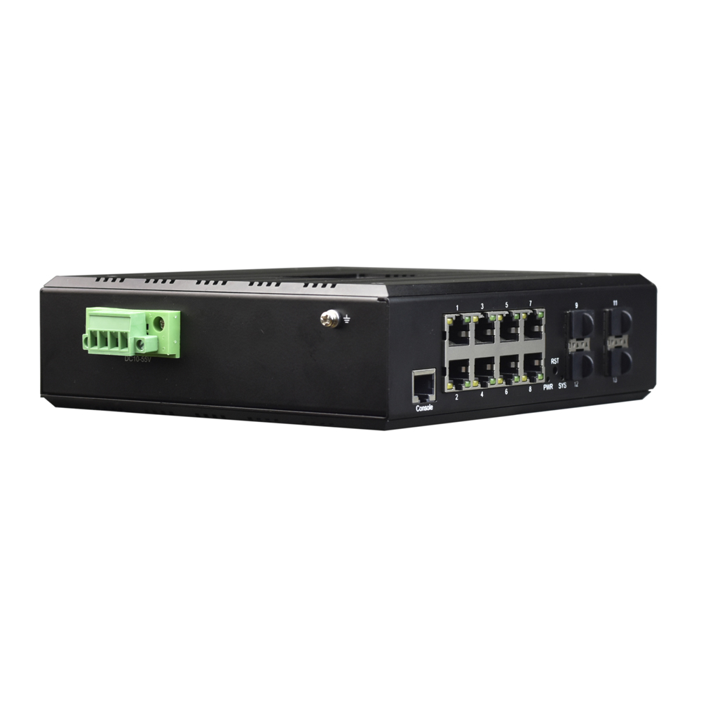 Ethernet Switch 8 Port - L3 a géré le commutateur industriel