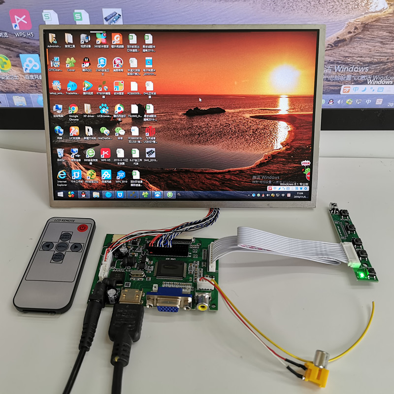 Raspberry Pi Keyboard - Écran LCD numérique HD 10,1 pouces