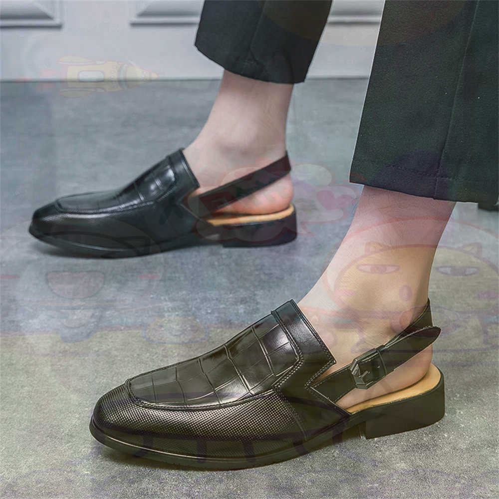 High Tech Office Room - Sandales antidérapantes pour hommes, grande taille