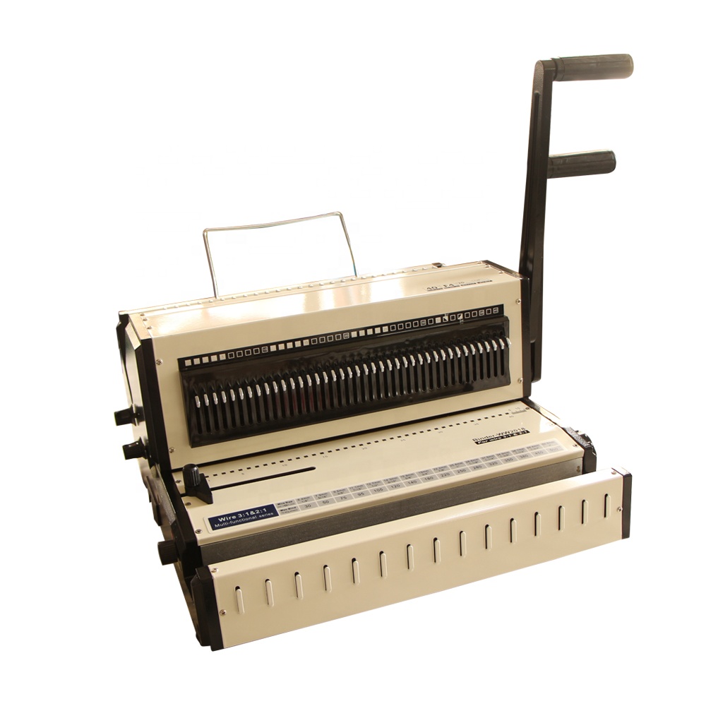 Binding Machine Comb - Machine de reliure manuelle multifonctionnelle de