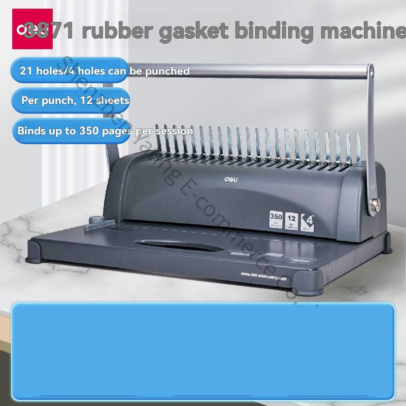 Binding Machine Comb - Machine à relier les documents 3872S,