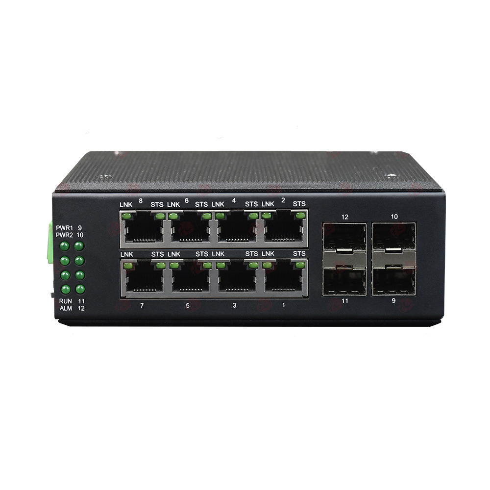 Ethernet Switch 8 Port - Switch Ethernet industriel Gigabit géré L2