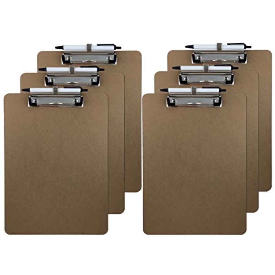 Binding Machine Comb - Porte-stylos avec presse-papiers, format lettre, clip