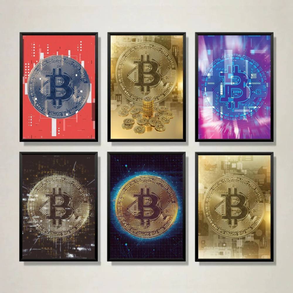Tech Office Wallpaper - Affiche Murale Cyber Tech Circuit Pièce
