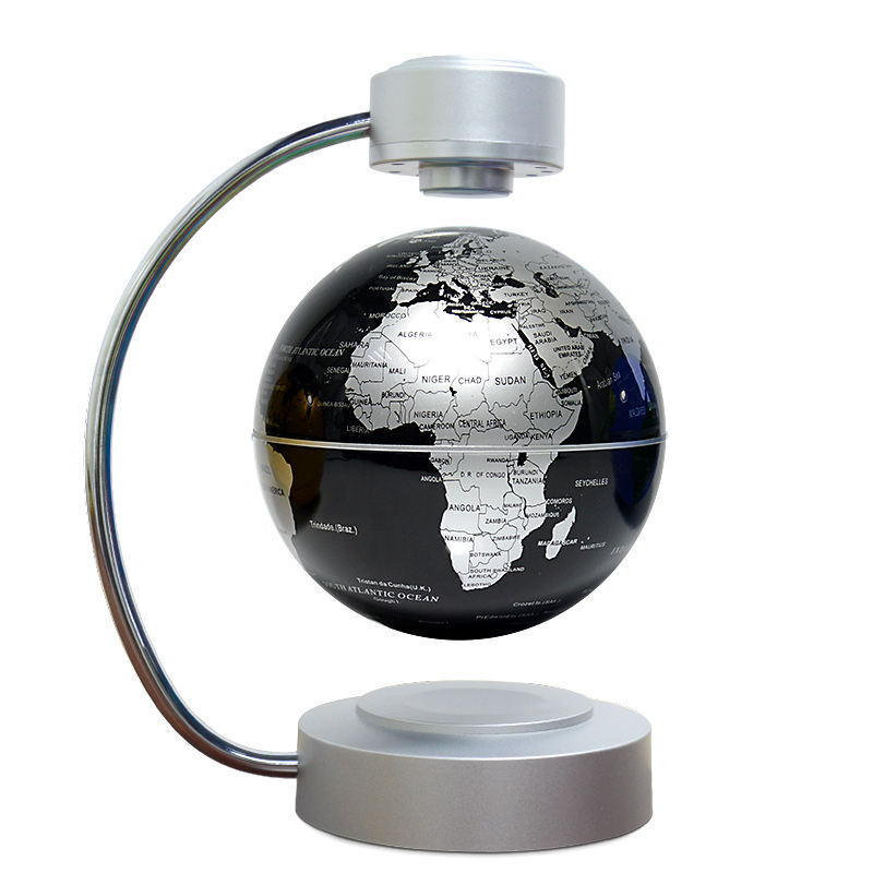 Office Tech Desk - Globe à lévitation magnétique avec lumière