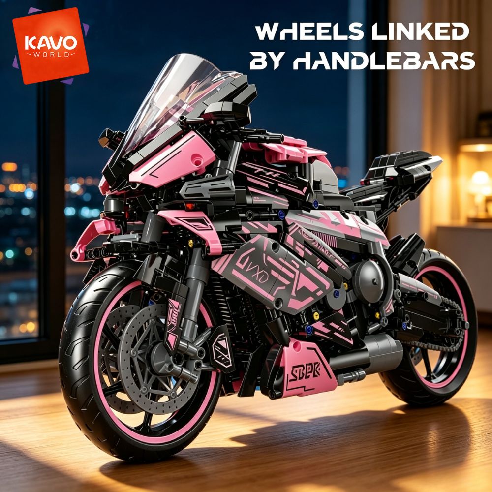 High Tech Office Room - KAVOWORLD Kit de construction de moto