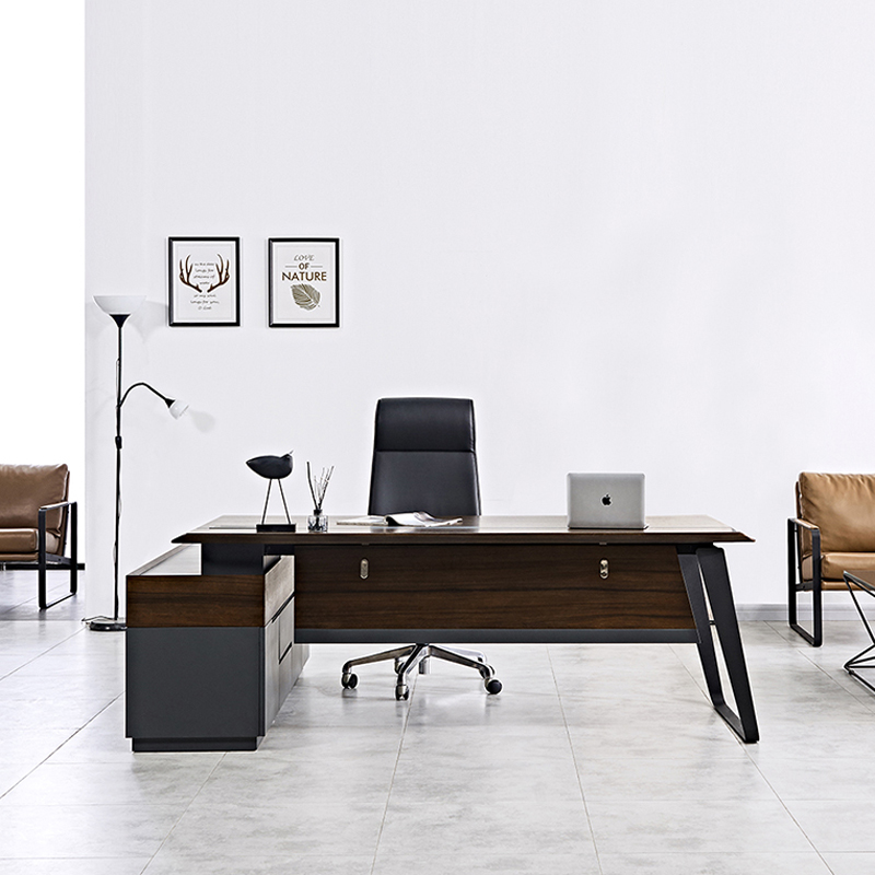 Bureau de bureau en bois de lu - Office Tech Desk avis et prix