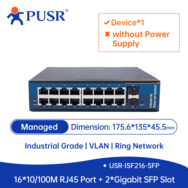 Ports PUSR 2 SFP 8/16 RJ45 ave - Ethernet Switch 8 Port avis et prix