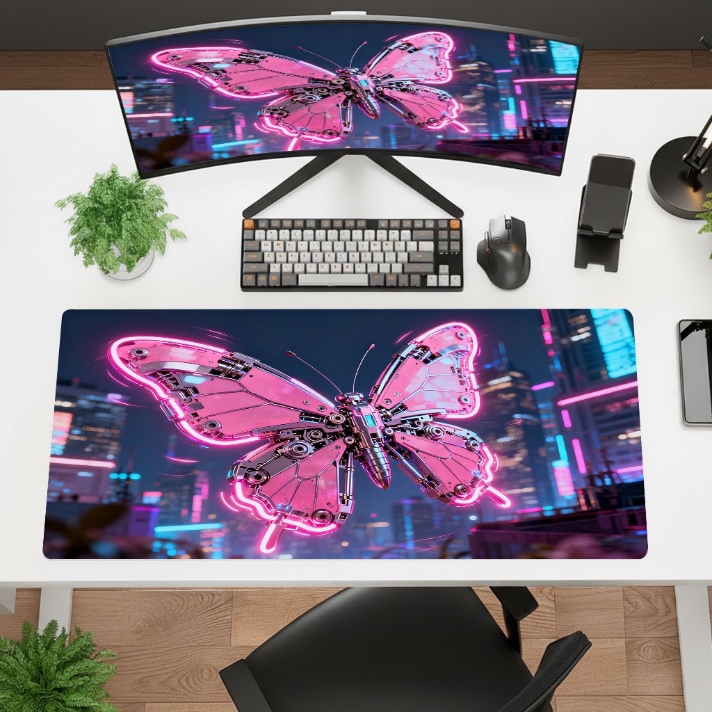 Tapis de souris Pink Tech Iron - Office Tech Desk avis et prix