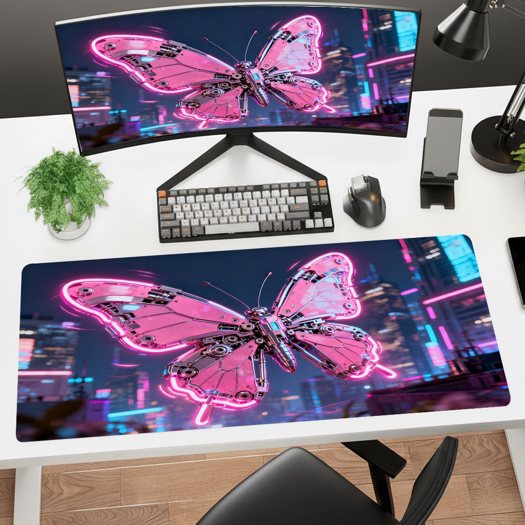 Tapis de souris Pink Tech Iron - Office Tech Desk avis et prix