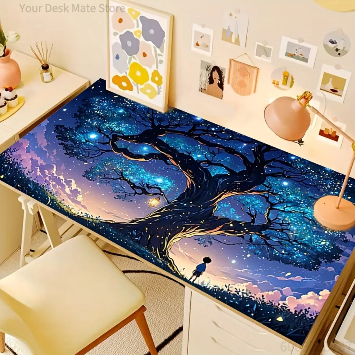 Tapis de bureau gaming en caou - Office Tech Desk avis et prix
