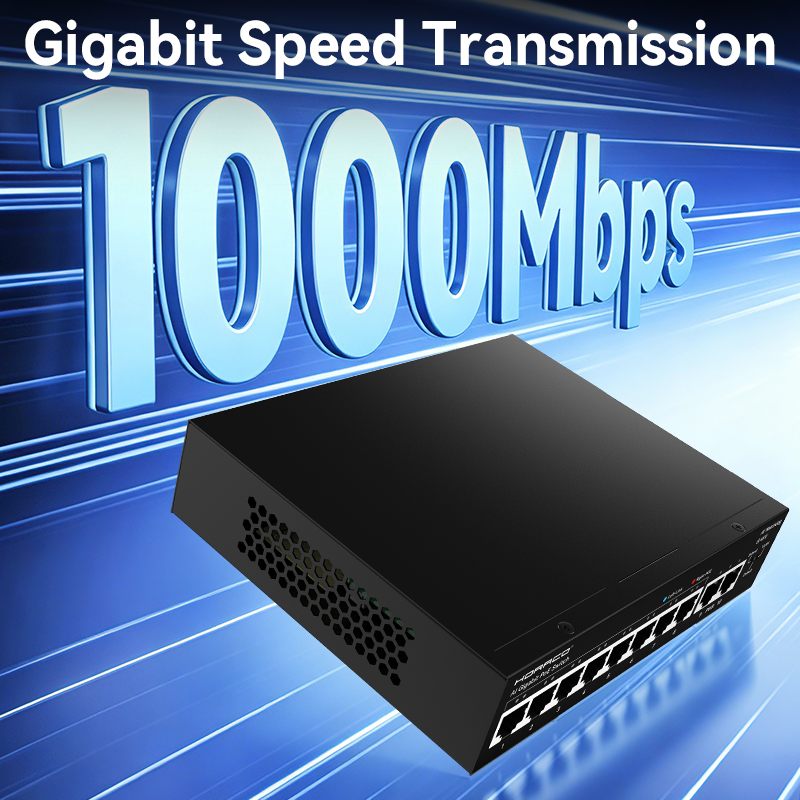 Commutateur PoE Gigabit 8 port - Ethernet Switch 8 Port avis et prix